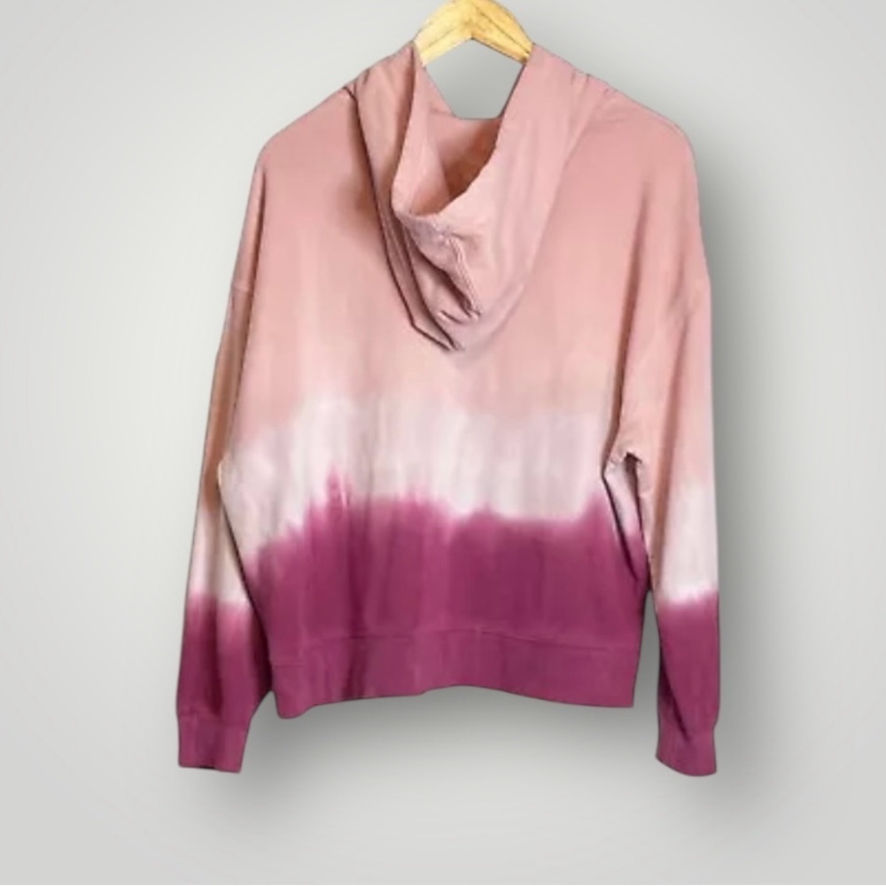 Wildfox | Olivia Hoodie Sweatshirt Ombré Terry Kangaroo Pocket - Picture 4 of 8